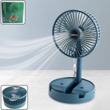 Adjustable Portable Desktop Fan - Telescopic Silent Personal Cooling for Office & Travel (Battery Not Include)