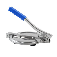 PURI PRESS MAKER - STAINLESS STEEL PURI MAKER PRESS MACHINE - ROTI CHAPATI PRESSER FOR HOME -KHAKHRA- PURI MAKER PRESS MACHINE WITH HANDLE, MANUAL PURI MAKER (MEDIUM)