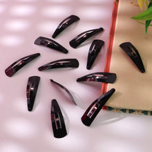 Metal Tik Tak Hair Clips (12 Pcs Set), Hair accessories