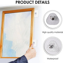 All-Plastic Adhesive Wall Hooks - Strong, No Damage, Easy to Install (3 Pc Set)