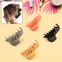 Plastic Hair Clamp Grip, Simple Matte Hair Barrette Clamp (1 Pc)
